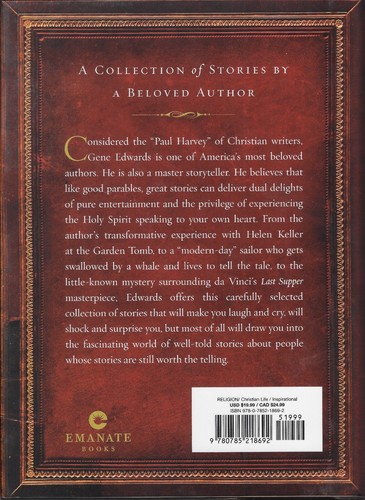 NEW Stories I Love to Tell Hardcover Collection of Stories Book by Gene Edwards - Imagen 2 de 2