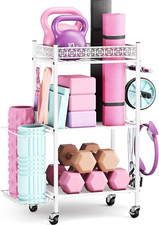 Yoga Mat Storage Rack, Home Gym Storage Rack Yoga Mat Holder, Workout Storage f