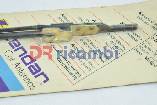 Antena Stilo Cromo Negro Opel Rekord '84 - Dr Ricambi 825036 - Imagen 2 de 4