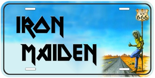 Iron Maiden Novelty Car License Plate - Picture 23 of 62