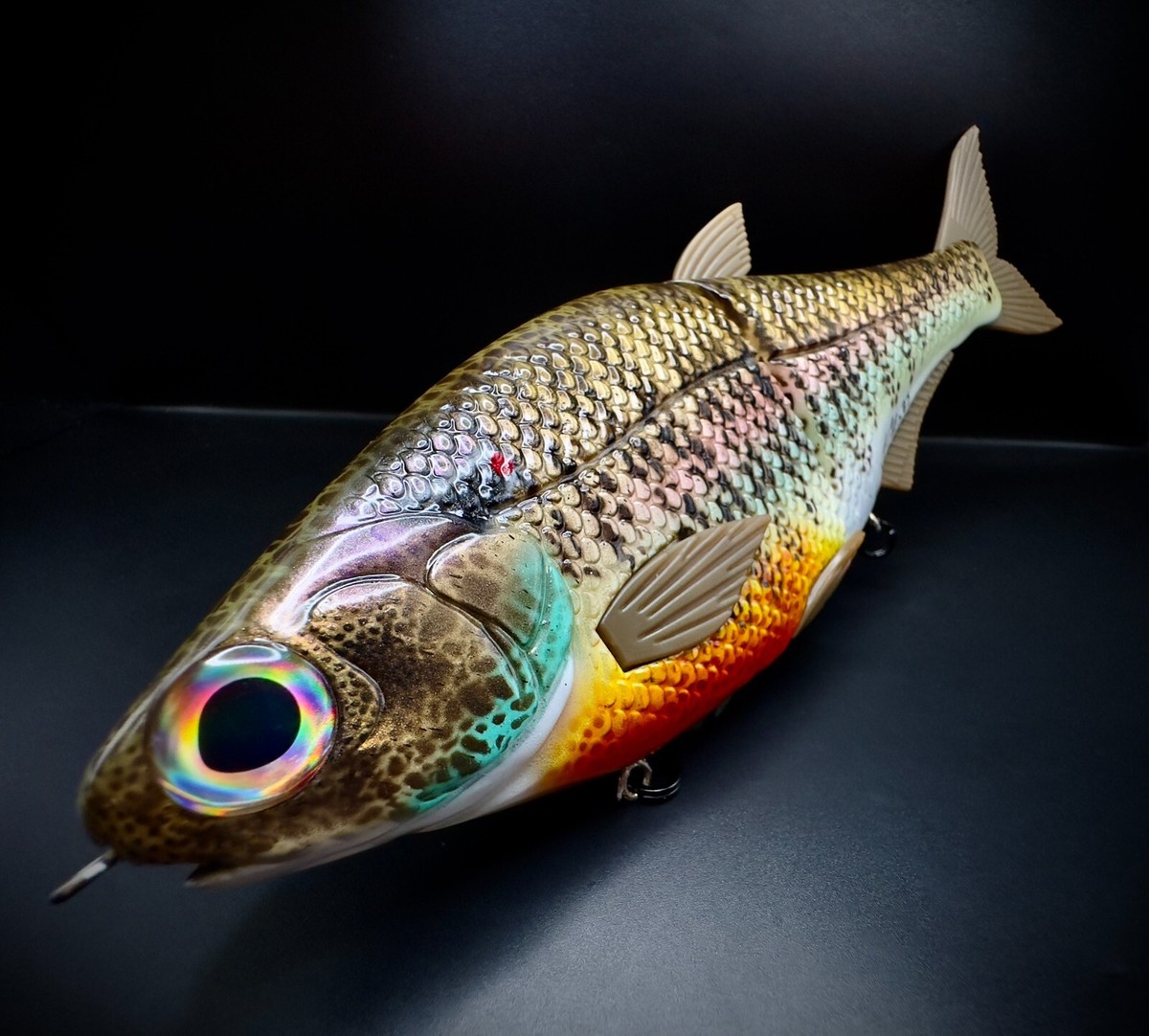 Leurre Souple HINKLE SHAD CLONE – Collins Gill 9 Pouces, Bluegill, Coulant Lent