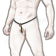 Men Invisible Adjustable Stainless Steel Chastity Belt Lock Chastity Device Cage