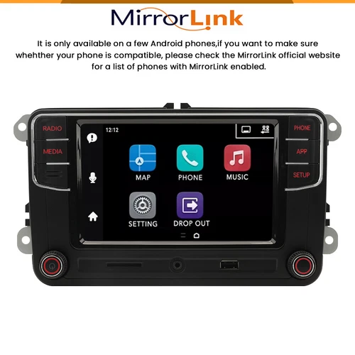 6.5" CarPlay Android Auto Radio RCD330 5538 RCD340G 187B Für VW Passat Jetta CC - Bild 8 von 11