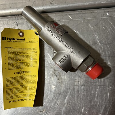 #ad #ad NEW HYDROSEAL PRESSURE SAFETY RELIEF VALVE TYPE 4frv30f b5 $199.00
