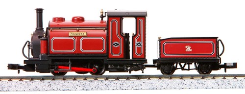 KATO Narrow Gauge 51-201A OO-9 Small England Princess Red Steam Locomotive PECO - Picture 3 of 5