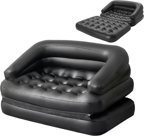 Matelas à Air OHMU Pour Camion Ou Grand Véhicule - Non Gonflable, Noir, Neuf, Poids 13.5 Livres