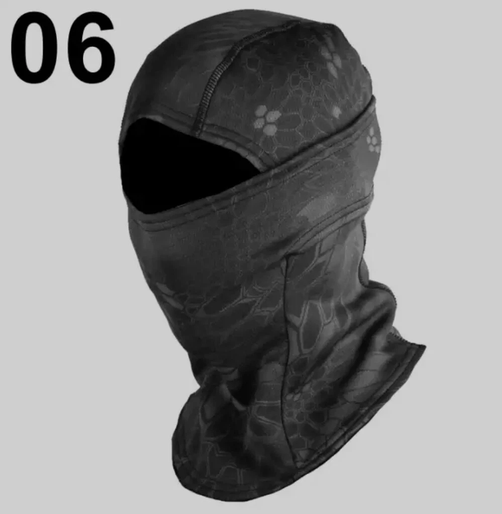 Tactical fleece thermal balaclava/ Camouflage phyton 06