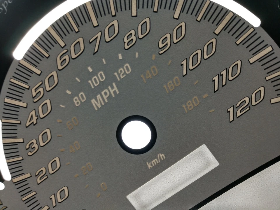 美国 Speedo 白色 SS 风格仪表面适用于通用集群 2006 07 1500 气体 LED 版 — 第 3/4 张图片