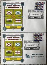 England v Scotland 1979 Dawn First Day Cover Set Of 2