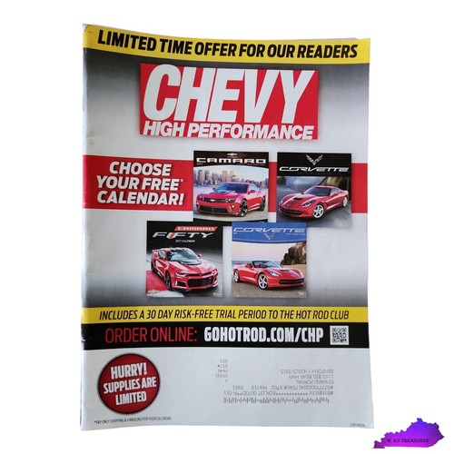 Chevy High Performance Magazine 2017 All 12 Issues Complete Racing Automotive - Picture 12 of 13