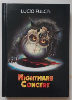 UN GATTO NEL CERVELLO MediaBook FULCI LIM 999 Horror XT Video Nightmare Concert