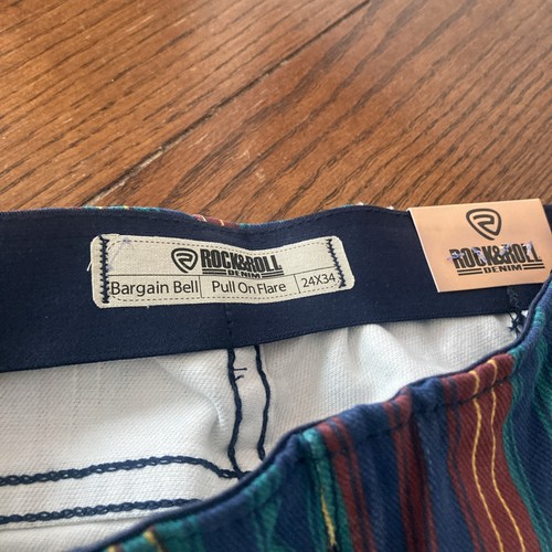 Rock & Roll Denim Bargain Bell Jeans Womens Flare Bell Bottom…MESSAGE FOR SIZE.. - Picture 6 of 11