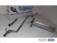 Imasaf Auspuffset Komplett für Fiat Punto/Grande Punto 1.4 Natural Power 2008-