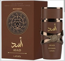 Lattafa Asad Bourbon Eau de Parfum Spray 3.4 ...