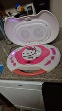 Hello Kitty CD Boombox with Speakers and Handle