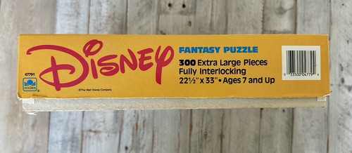 Walt Disney Fantasy Puzzle 300 Large Piece Puzzle Golden Kid Children COMPLETE - Picture 4 of 5