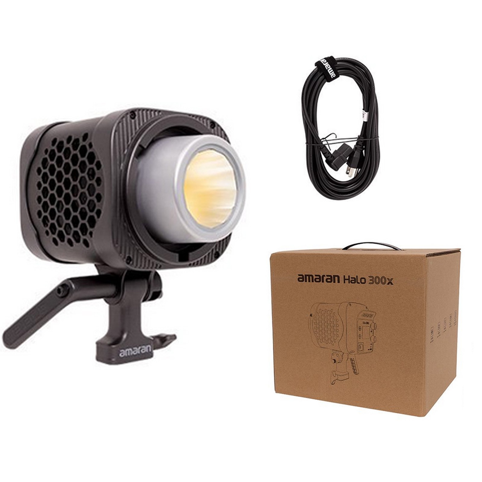 Lampe de Bureau LED Amaran Halo 300x 60W pour Vos Séances de Maquillage et Vidéos en Direct