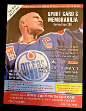 Sport Card & Memorabilia Spring Expo program 2011, Mark Messier, Johnny Bower