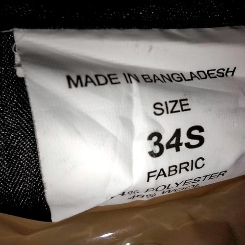 Charlton Gray Black Mens Dinner Suit Tuxedo Prom Cruise 38"S W34" L29" - Picture 8 of 8