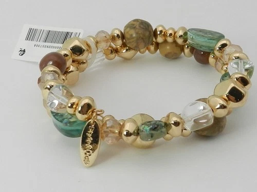 Style & Co  Set Mixed Bead  Coil Bracelets