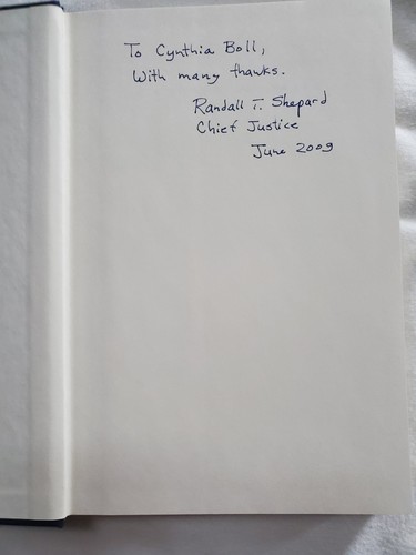 The History Of Indiana Law David Bodenhamer Randall Shepard Textbook HC 2006 - Picture 5 of 10