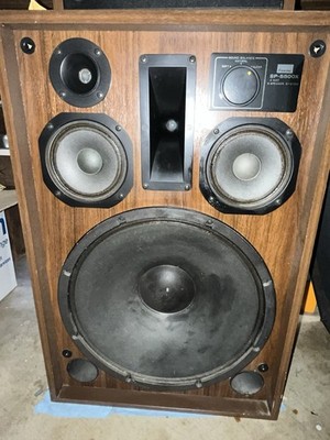 Vintage Sansui SP-5500X Stereo Speakers 4-Way, 5 Speaker System