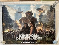 Kingdom of the Planet of the Apes Original UK Cinema Quad Poster, 40x30 Inches