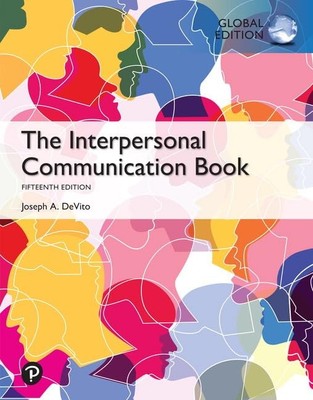 Interpersonal Communication Book, Global Edition Devito, Joseph paperback Ve...