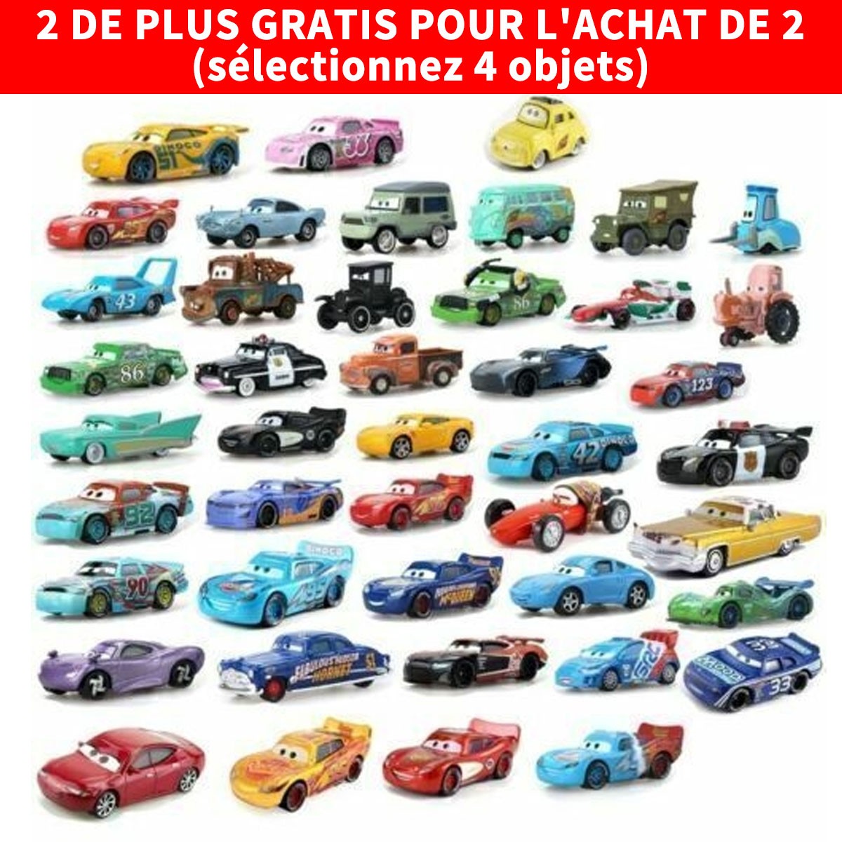 Original Disney Pixar Cars Race Car Metal 1:55 Diecast #1 Choose