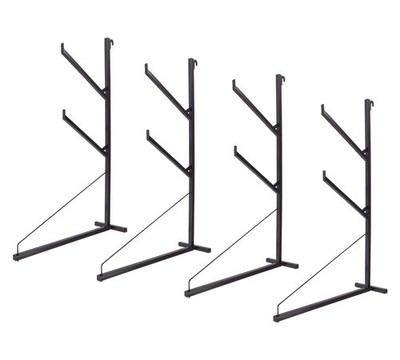 4 Pack Shipping Container Pipe Rack - 29-1/8''(L) x 53-1/8''(H), 550 lbs WLL