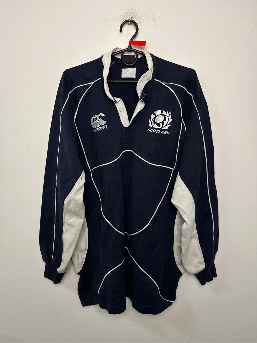 Maillot Vintage Macron Scotland Rugby Union – Taille M, Rare, Occasion