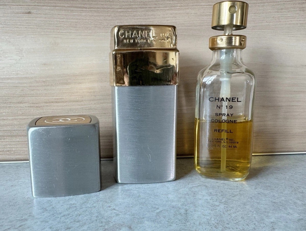 VTG Chanel No. 19 50ml Eau De Toilette Refillable Perfume