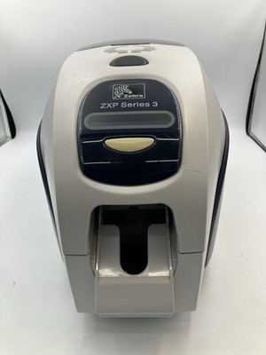 Zebra ZXP Series 3 ID Card Printer Z31-00000000US00 * No Power Adapter *
