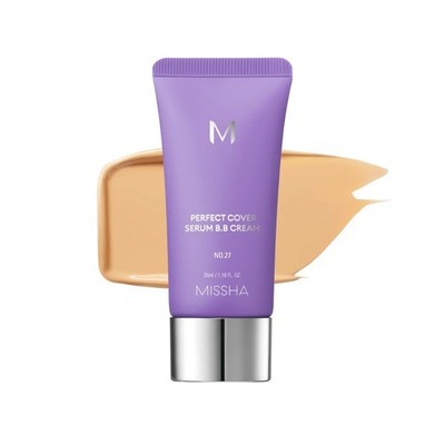 Missha Perfect Cover Serum B.B Cream Select Shade Ivory, Beige, Medium Tan