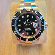 Rolex Submariner Date 2001 Ref 16610 Black Dial Automatic 300m