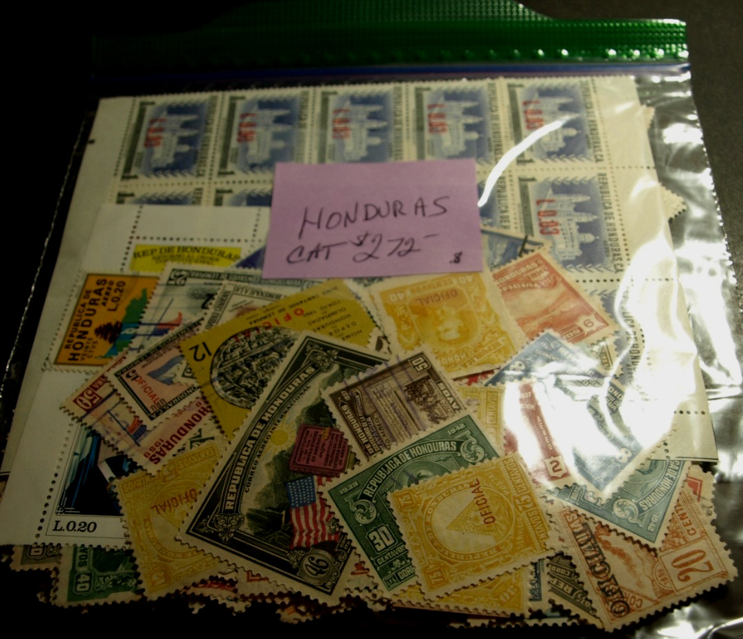 .8 OUNCES HONDURAS OFF PAPER  CATALOG VALUE $272.00