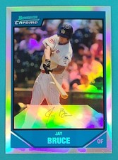 2007 Bowman Chrome DP&P Refractor #BDPP103 Jay Bruce BASEBALL Card V7