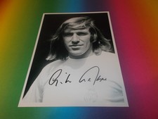 Günter Netzer Real Madrid DFB signed autographed autograph on 20x28 photo
