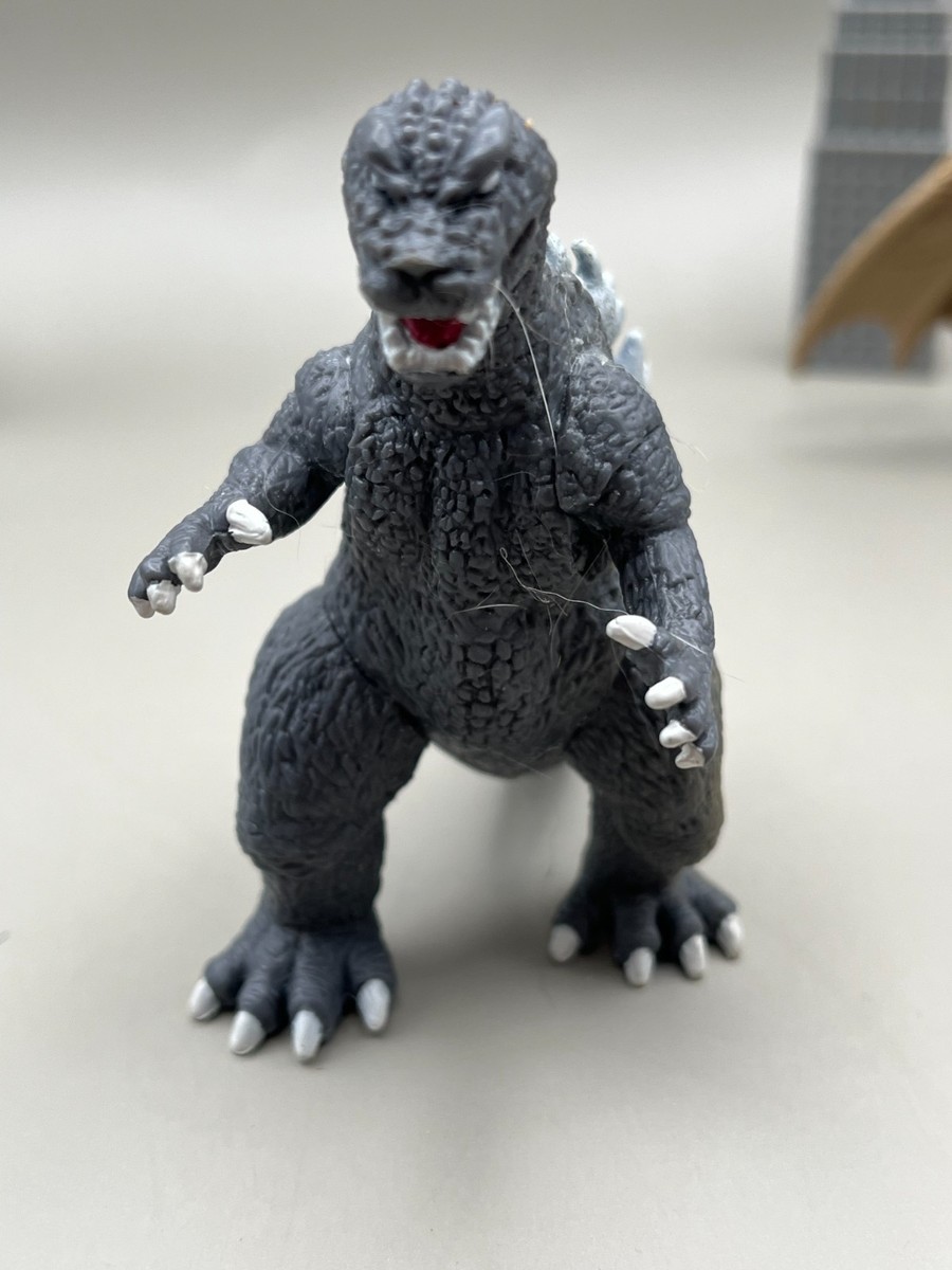 Godzilla Crumble Zone Playset Bandai Mortha Baragon Ghidorah