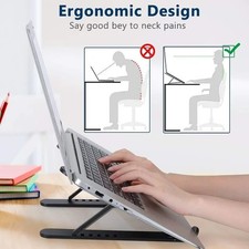 Portable Laptop Stand Adjustable Foldable Notebook Tablet Holder Computer Desk