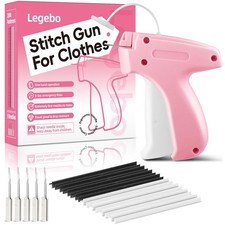 Stitch Gun for Clothes, Handheld Stitch Gun Quick Clothing Fixer, Portable Ta...