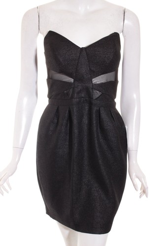 TOPSHOP Abito Donna Taglia IT 40 nero con glitter - Foto 4 di 5