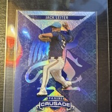 2025 Panini Crusade Jack Leiter Texas Rangers MLB Baseball Insert #68