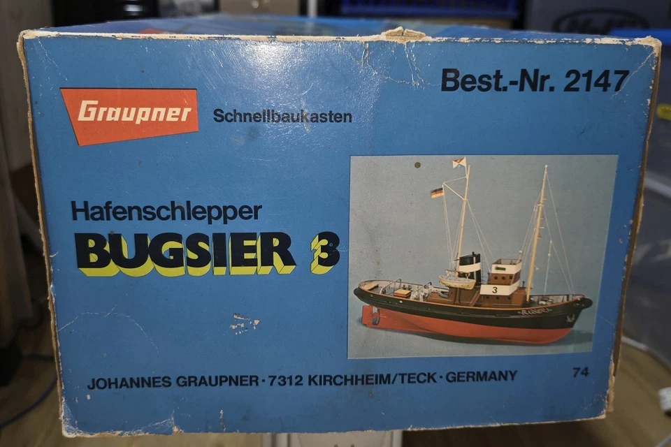 Graupner Bugsier 3 Bausatz (Rarität von 1974) - Bild 2 von 4