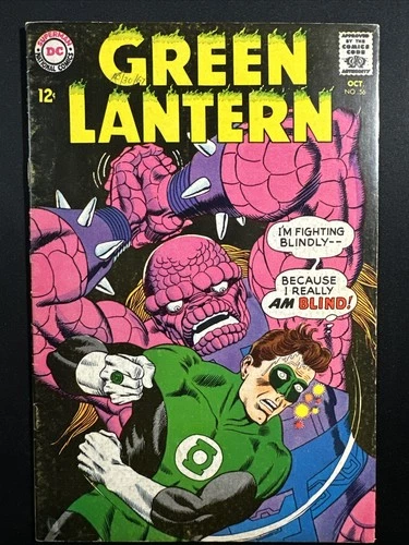 GREEN LANTERN #56 1967 Vintage Silver Age DC Comics 1st Print VG *A10