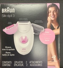 Braun Silk- pil 3 SE3-270 Epilator Type 5320 New Sealed Made in Germany