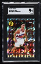 1996-97 Topps Draft Pick Steve Nash #DP15 SGC 9 MINT HOF 04b0