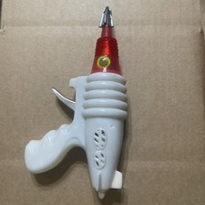 Vintage White Friction Powered Space Ray Gun Sound Works