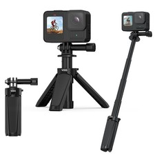 Mini Action Camera Selfie Stick Tripod for Insta360 DJI Action 6 GoPro Sport US