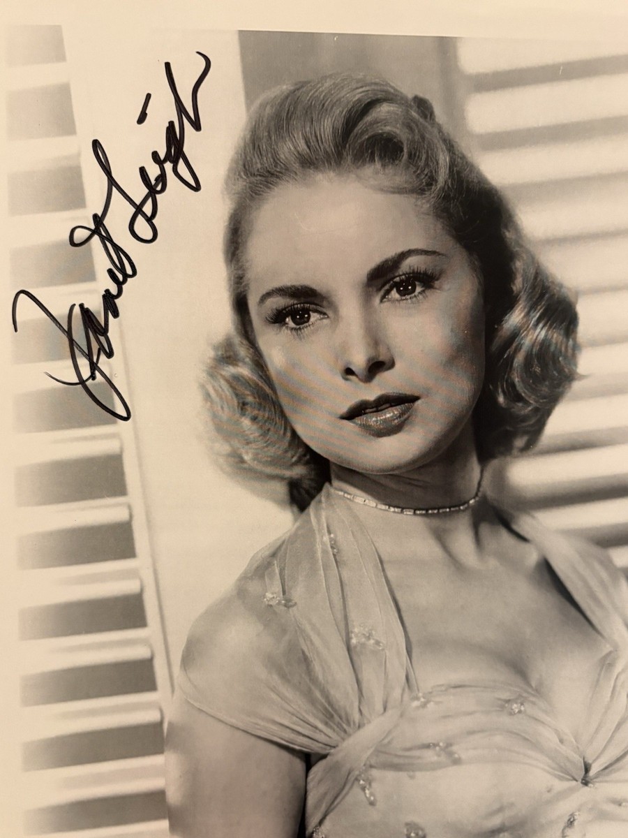 Janet Leigh PSA DNA COA Autograph 8x10 Photo Signed Psycho
